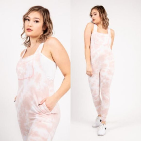 NWT‎ Smash + Tess Romperalls - Cotton Candy Tie Dye Women Size Small - Picture 3 of 8